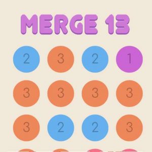 Classic puzzle game&Best skill game Merge13