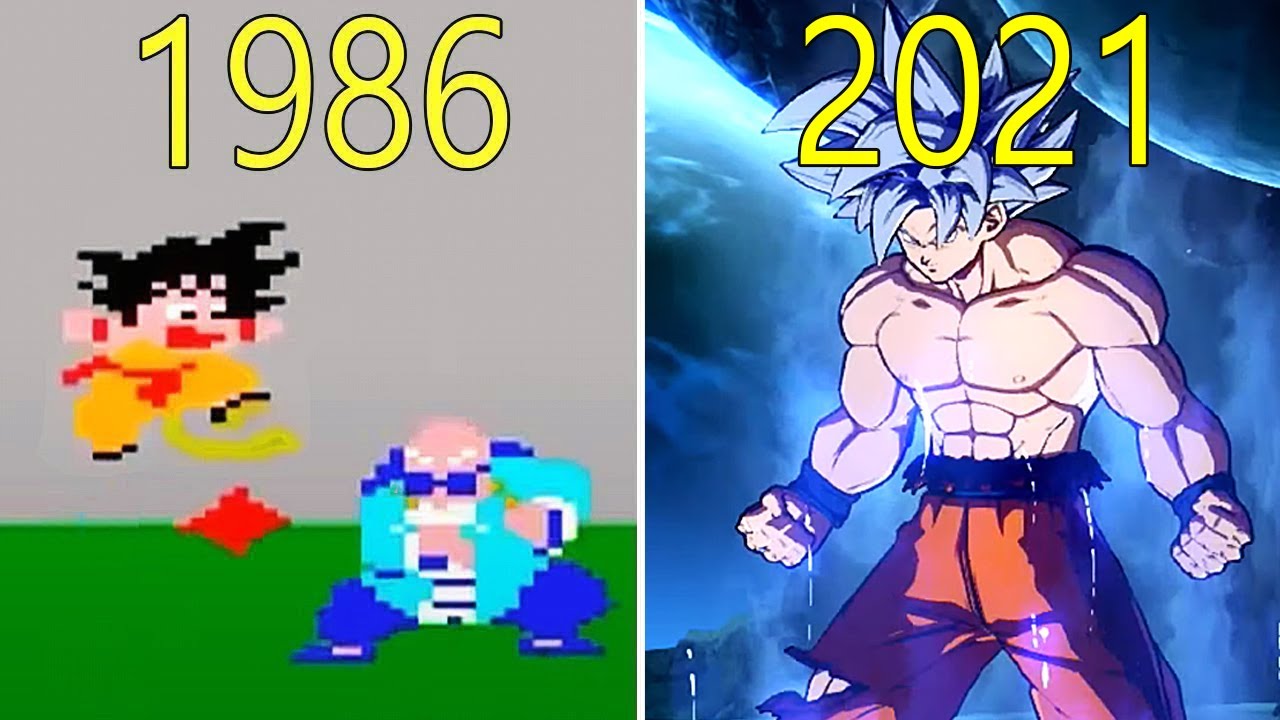 Evolution of Dragon Ball Games 1986-2021